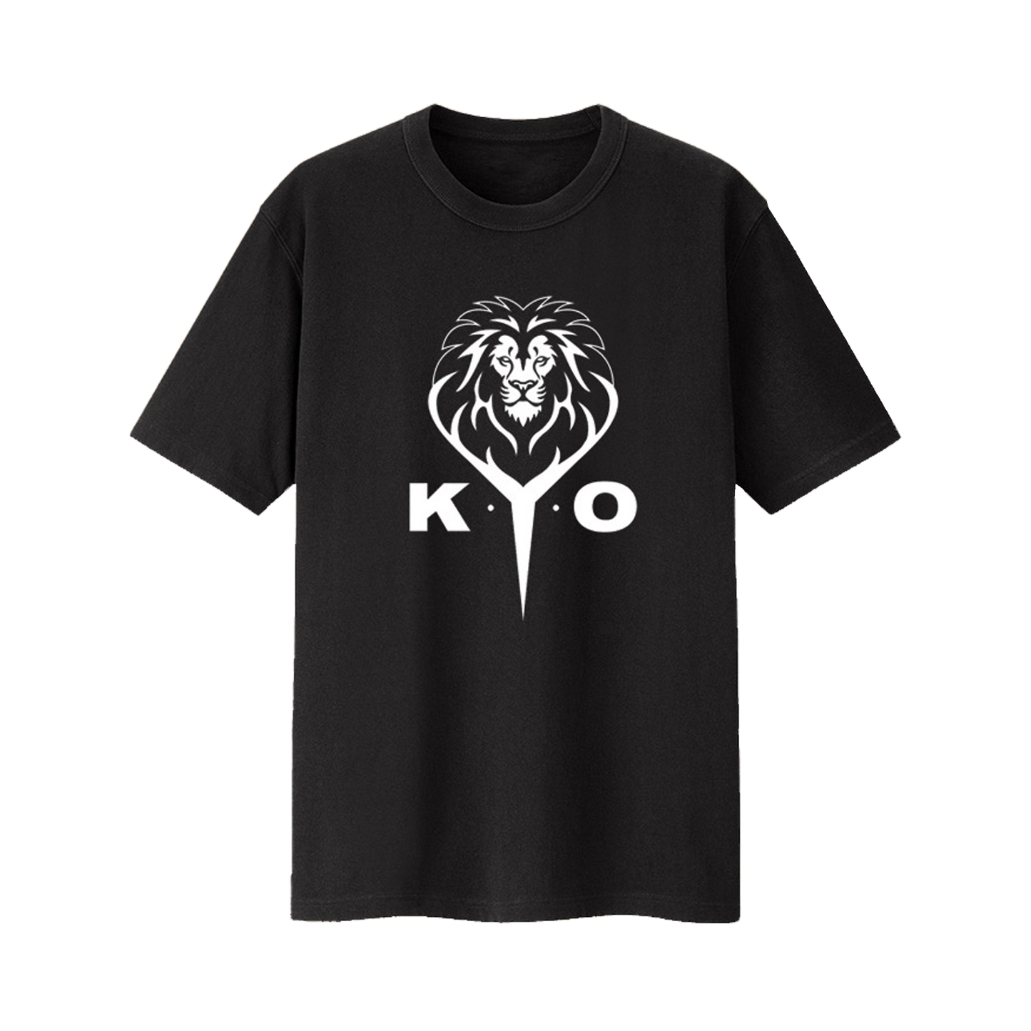 T-SHIRT NOIR "LA PART DES LIONS"