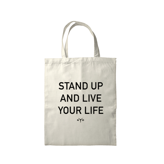 TOTEBAG "STAND UP"